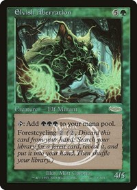 Elvish Aberration, Arena Promos