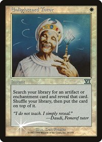 Enlightened Tutor, Arena Promos