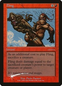 Fling, Arena Promos