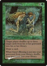 Gaea's Blessing, Arena Promos
