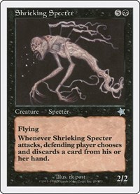 Shrieking Specter, Starter 1999
