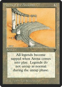 Arena of the Ancients, Legends