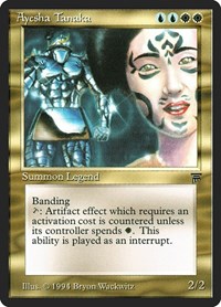 Ayesha Tanaka, Legends