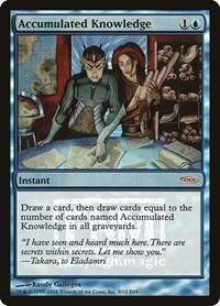 Accumulated Knowledge, FNM Promos