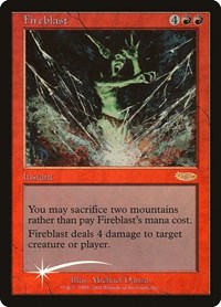 Fireblast, FNM Promos