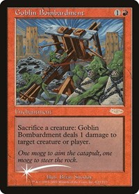 Goblin Bombardment, FNM Promos
