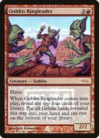 Goblin Ringleader, FNM Promos