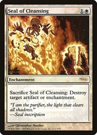Seal of Cleansing, FNM Promos