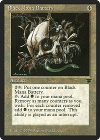 Black Mana Battery, Legends