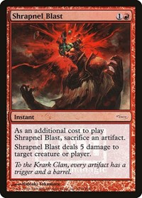Shrapnel Blast, FNM Promos
