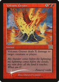 Volcanic Geyser, FNM Promos