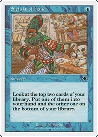 Sleight of Hand, Starter 1999