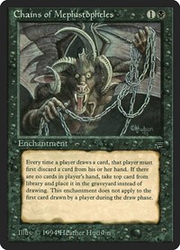 Chains of Mephistopheles, Legends