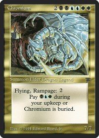 Chromium, Legends