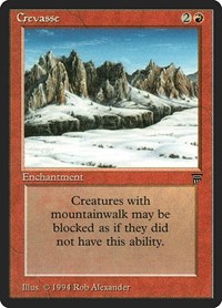 Crevasse, Legends