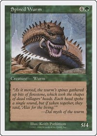 Spined Wurm, Media Promos