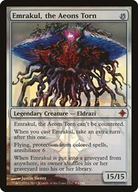 Emrakul, the Aeons Torn, Prerelease Cards