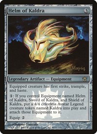 Helm of Kaldra, Prerelease Cards