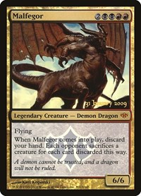 Malfegor, Prerelease Cards