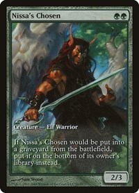 Nissa's Chosen, Game Day & Store Championship Promos