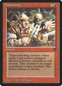 Disharmony, Legends