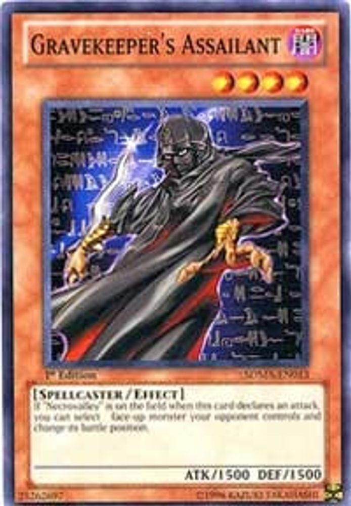 Gravekeeper's Assailant, 1st-edition, front