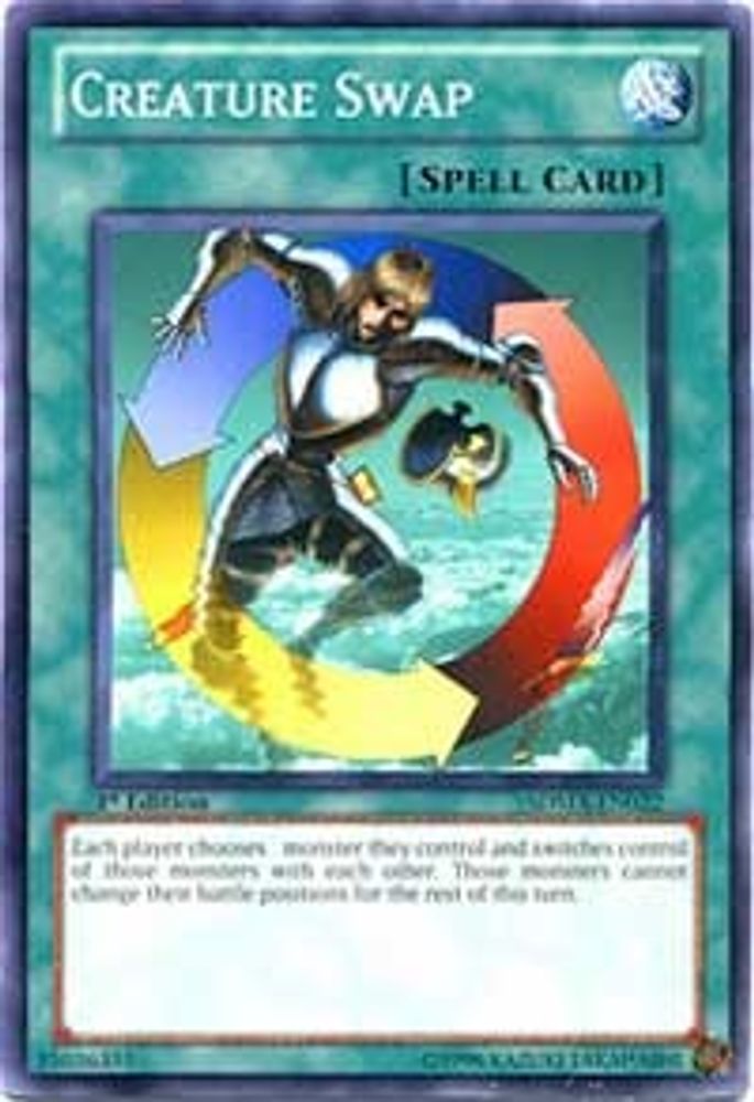 Creature Swap, 1st-edition, front