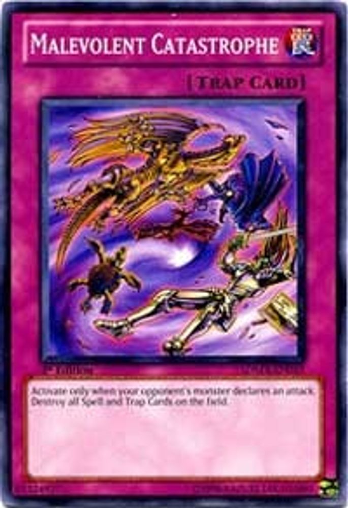Malevolent Catastrophe, 1st-edition, front