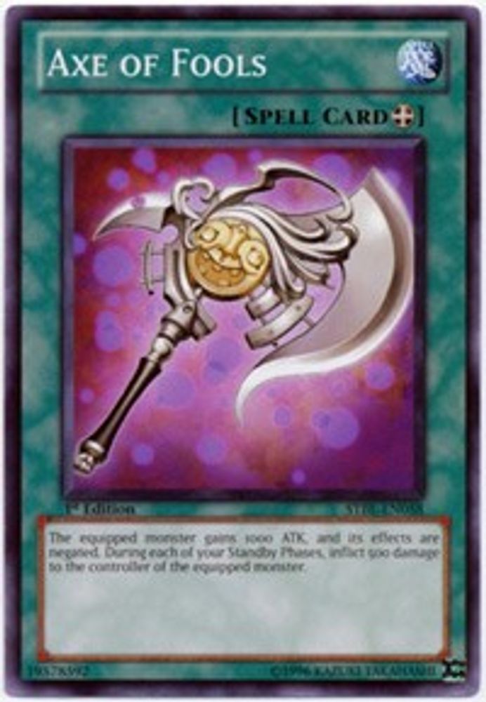 Axe of Fools, 1st-edition, front