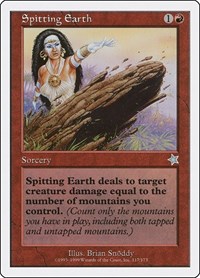 Spitting Earth, Starter 1999