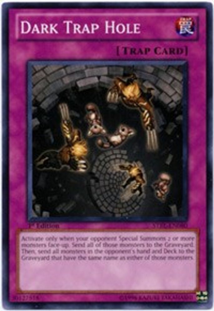 Dark Trap Hole, 1st-edition, front