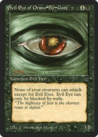 Evil Eye of Orms-By-Gore, Legends