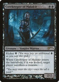 Gatekeeper of Malakir, FNM Promos