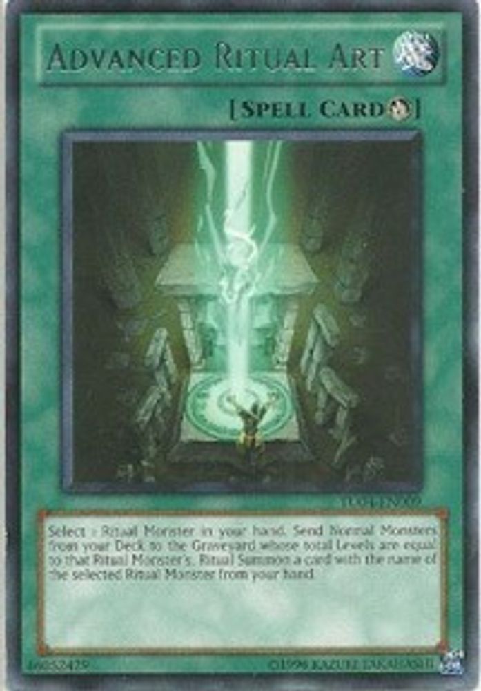 Advanced Ritual Art, Unlimited, front