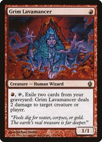 Grim Lavamancer, Premium Deck Series: Fire and Lightning