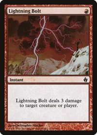 Lightning Bolt, Premium Deck Series: Fire and Lightning
