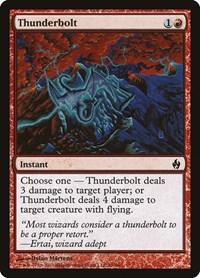Thunderbolt, Premium Deck Series: Fire and Lightning