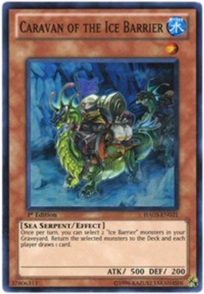 Caravan of the Ice Barrier, 1st-edition, front