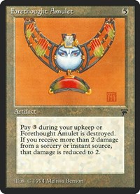 Forethought Amulet, Legends