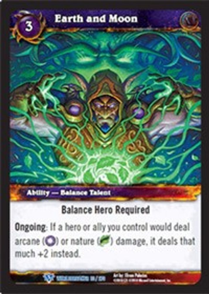 Earth and Moon, Standard, front