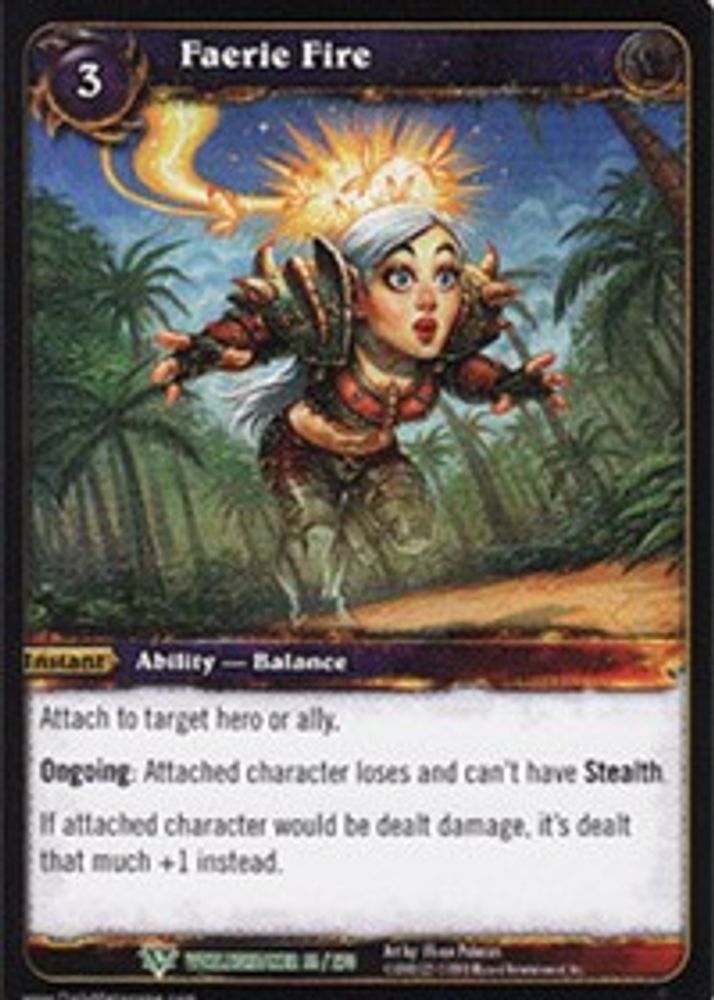 Faerie Fire, Standard, front
