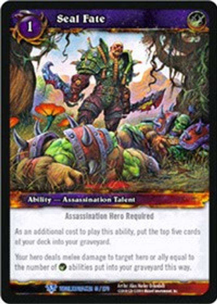 Seal Fate, Standard, front