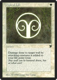 Glyph of Life, Legends