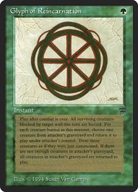 Glyph of Reincarnation, Legends