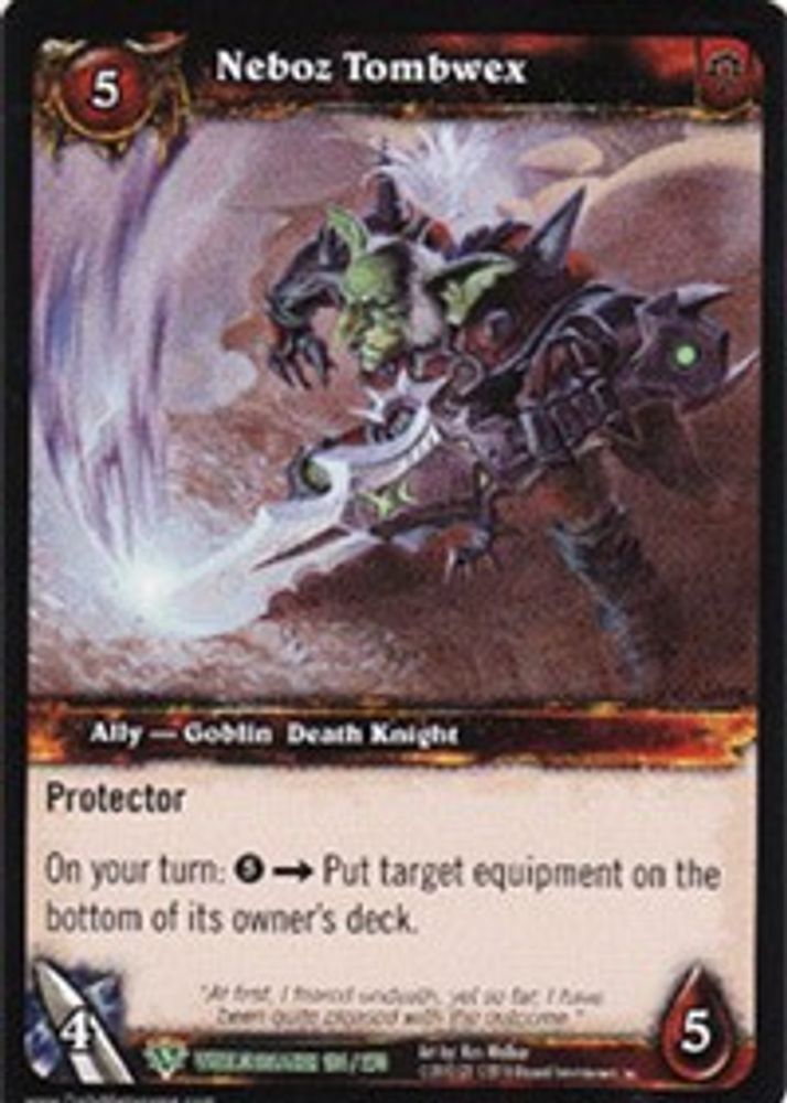 Neboz Tombwex, Standard, front