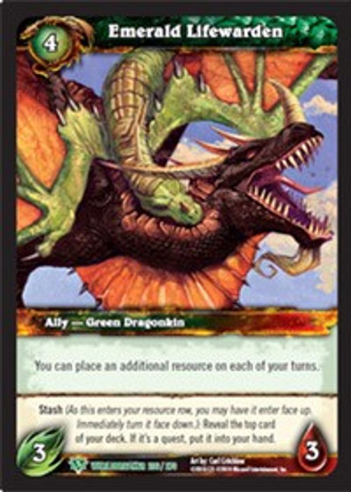 Emerald Lifewarden, Standard, front