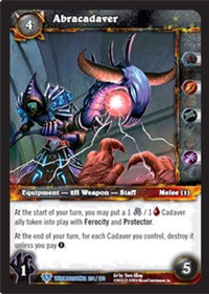Abracadaver, Standard, front