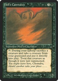Hell's Caretaker, Legends