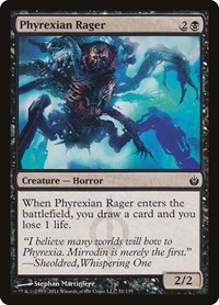 Phyrexian Rager, Mirrodin Besieged