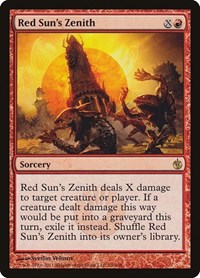 Red Sun's Zenith, Mirrodin Besieged